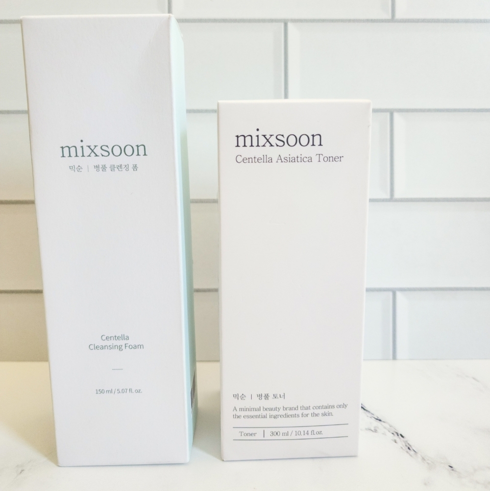 Mixsoon Centella Cleansing Foam & Centella Asiatica Toner